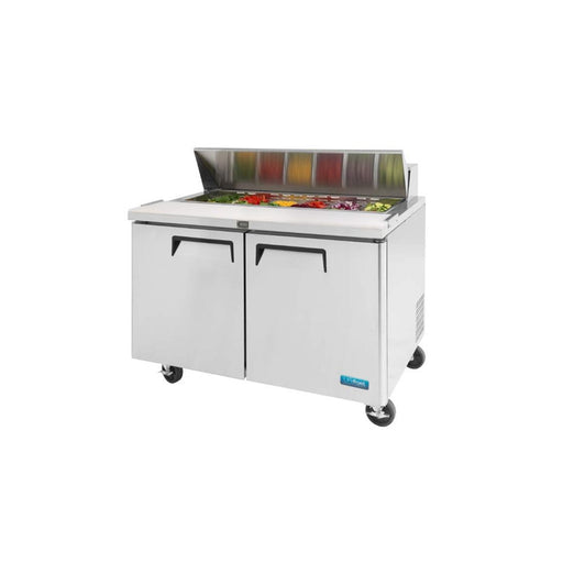 Saladette Ventilated Counter Prep Fridge