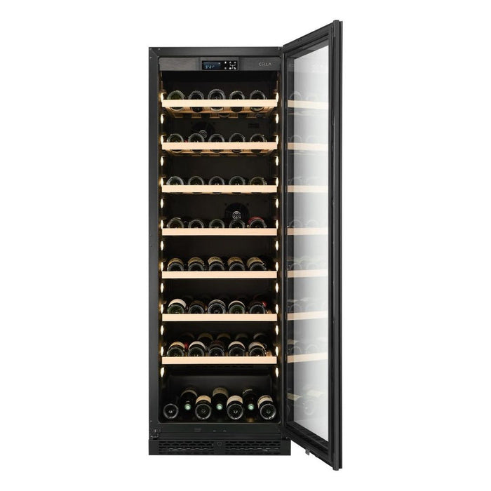 Cella 151 Bottle Single Zone Wine cooler, W163S-BLACK