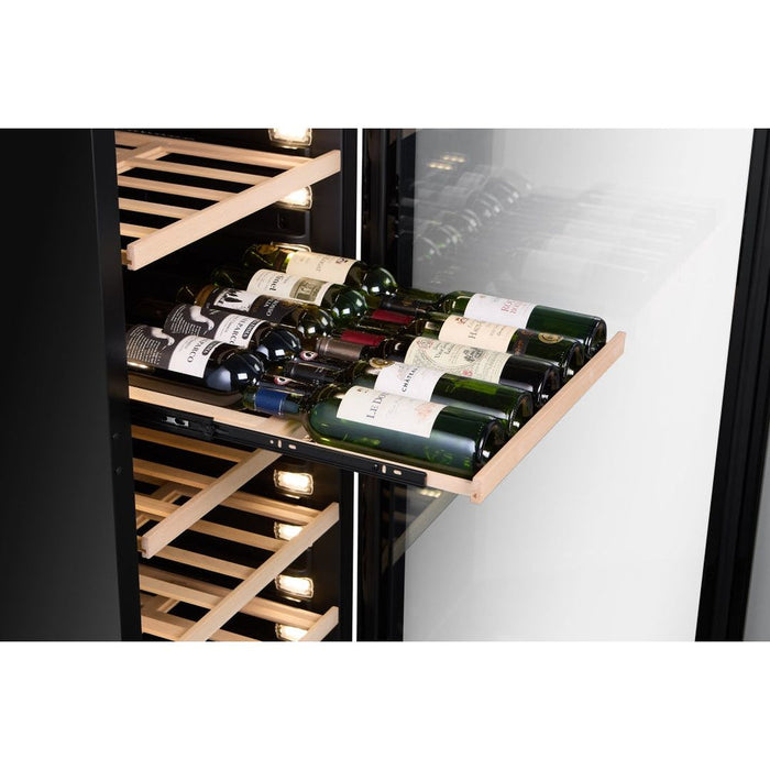 Cella 151 Bottle Single Zone Wine cooler, W163S-BLACK