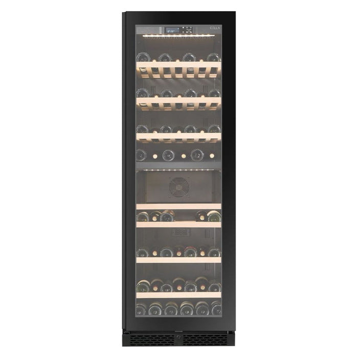 Cella 99 Bottle Dual Zone Wine cooler, W93D-BLACK