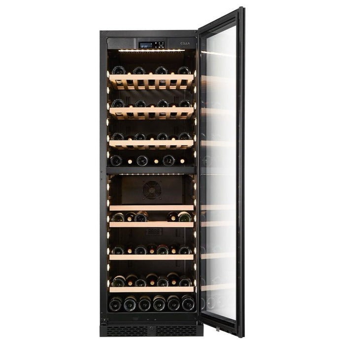 Cella 99 Bottle Dual Zone Wine cooler, W93D-BLACK