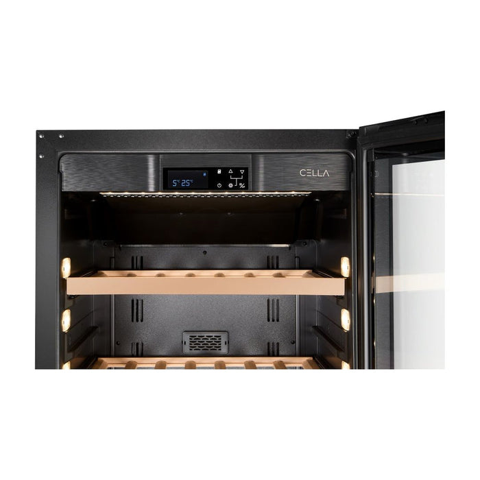 Cella 99 Bottle Dual Zone Wine cooler, W93D-BLACK