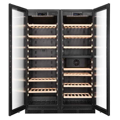 Cella Wine Fridge Combination, WFS163SD-BLACK